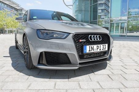 Audi nos muestra un RS3 Sportback único con llantas de fibra de carbono