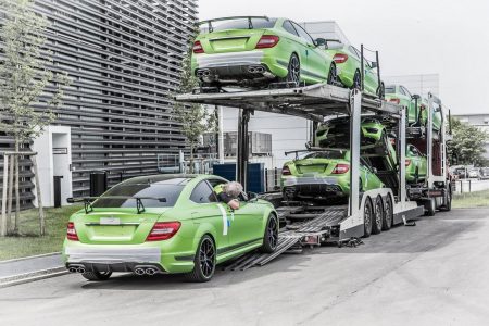 Mercedes C63 AMG Coupé Legacy Edition: Verde que te quiero verde