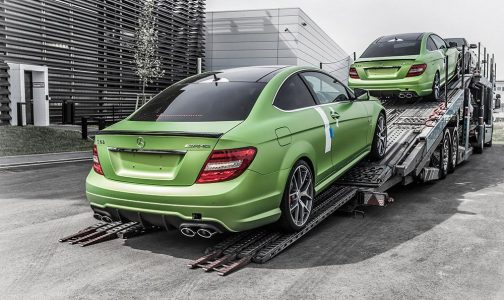 Mercedes C63 AMG Coupé Legacy Edition: Verde que te quiero verde