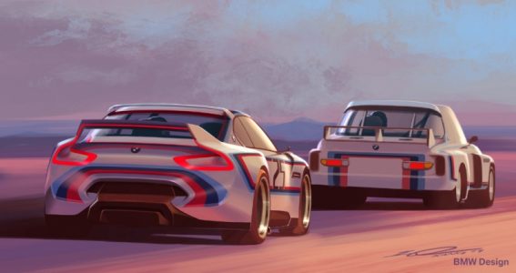 BMW 3.0 CSL Hommage R: Ahora, mejorado y con la vestimenta de guerra