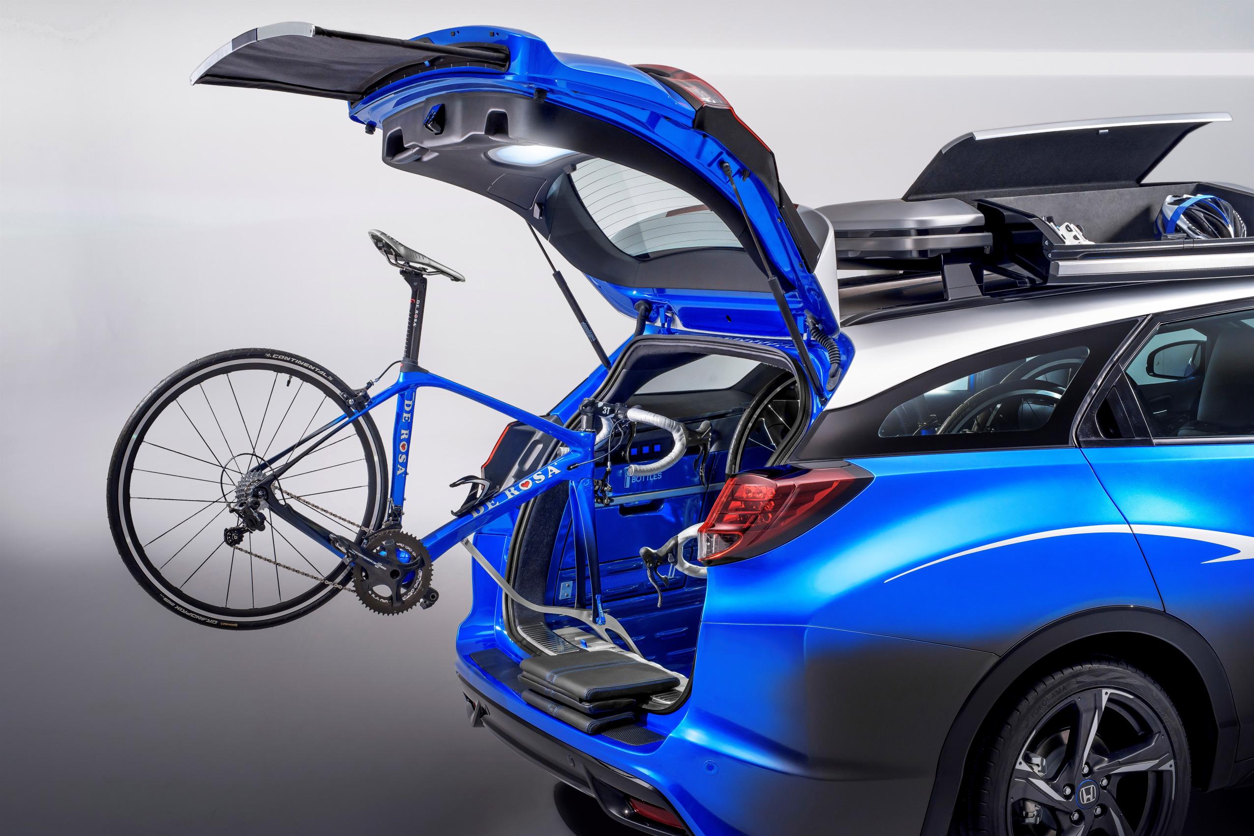 Honda Civic Tourer Active Life: Con la bicicleta a cuestas
