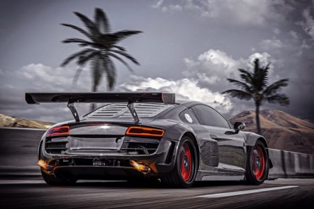 RECON MC8: Un Audi R8 V10 con 950 CV, propulsión trasera y kit de carrocería en fibra de carbono