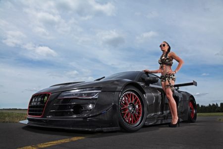 RECON MC8: Un Audi R8 V10 con 950 CV, propulsión trasera y kit de carrocería en fibra de carbono