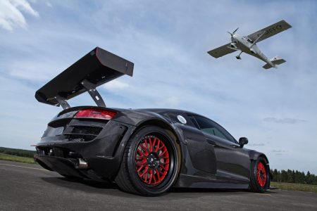 RECON MC8: Un Audi R8 V10 con 950 CV, propulsión trasera y kit de carrocería en fibra de carbono