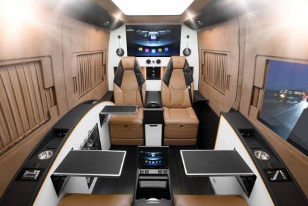 Brabus nos presenta una variante muy lujosa de la Mercedes Sprinter