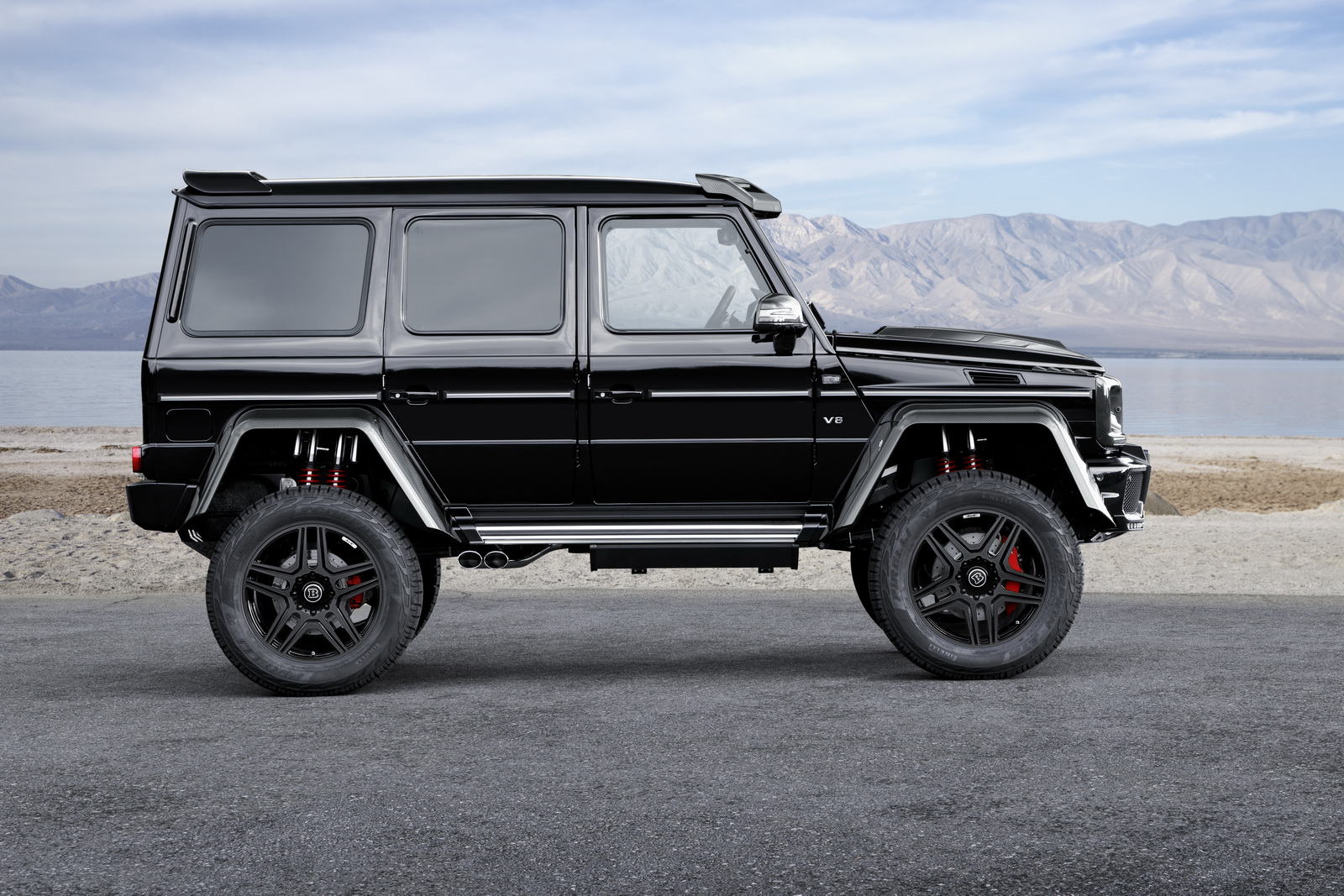 El Mercedes G500 4x4² se cicla hasta los 500 CV gracias a Brabus