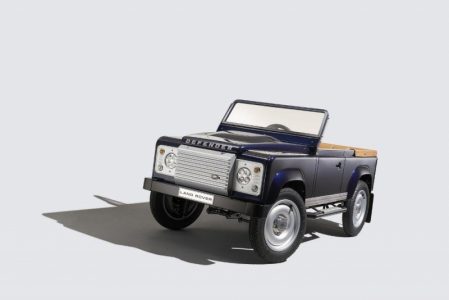 Land Rover Defender Pedal Car concept: Un prototipo que funciona a pedales (sí, has leído bien)