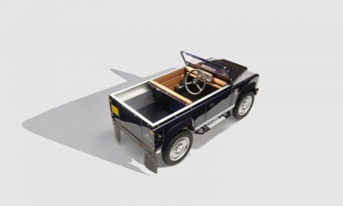 Land Rover Defender Pedal Car concept: Un prototipo que funciona a pedales (sí, has leído bien)