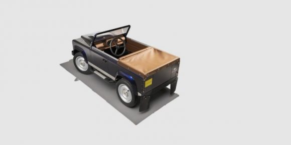 Land Rover Defender Pedal Car concept: Un prototipo que funciona a pedales (sí, has leído bien)