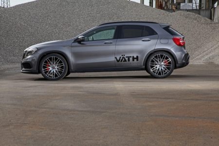 Hasta 446 caballos extraídos del Mercedes GLA 45 AMG gracias a Väth