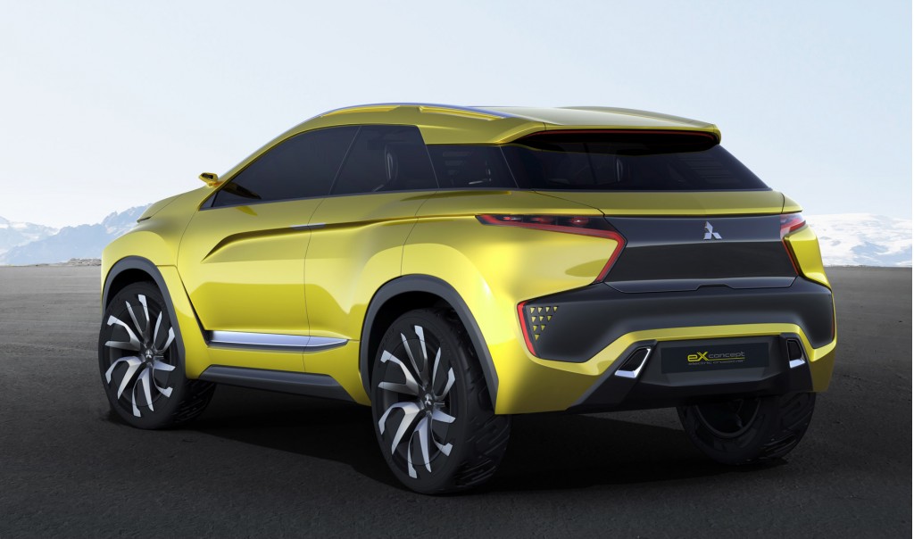 Mitsubishi eX Concept: Anticipando el futuro Outlander Sport eléctrico