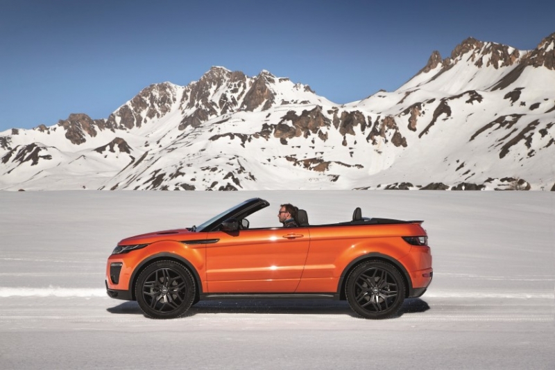 El Range Rover Evoque Convertible es un éxito