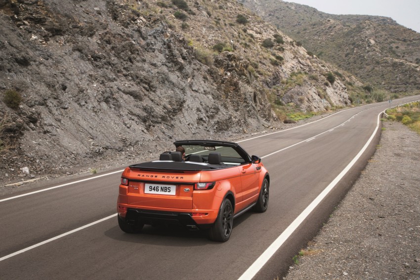 Land Rover Range Rover Evoque Convertible: El SUV a cielo abierto