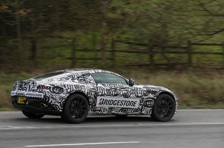 Aston Martin nos desvela las primeras imágenes del DB11: Aún en estado de gestación