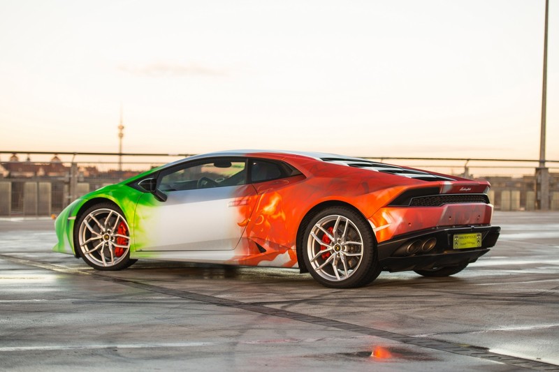 Lamborghini Huracan tricolor por Print Tech