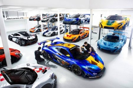 ¿Cómo es el lugar donde dan a luz los McLaren P1 GTR?