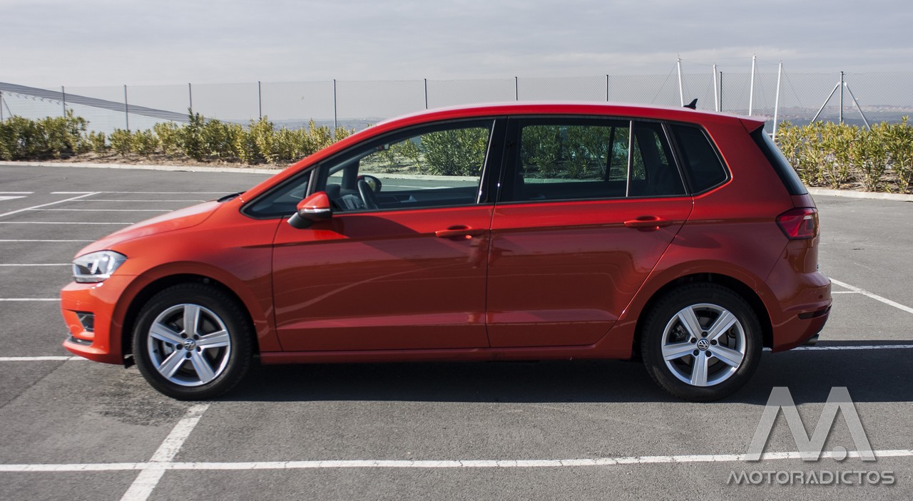 Prueba: Volkswagen Golf Sportsvan 1.6 TDI 110 CV DSG (diseño, habitáculo, mecánica) 2
