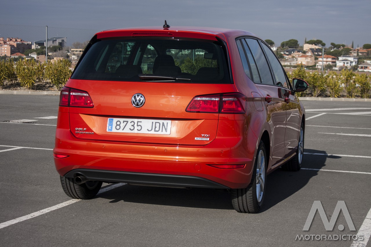 Prueba: Volkswagen Golf Sportsvan 1.6 TDI 110 CV DSG (diseño, habitáculo, mecánica)