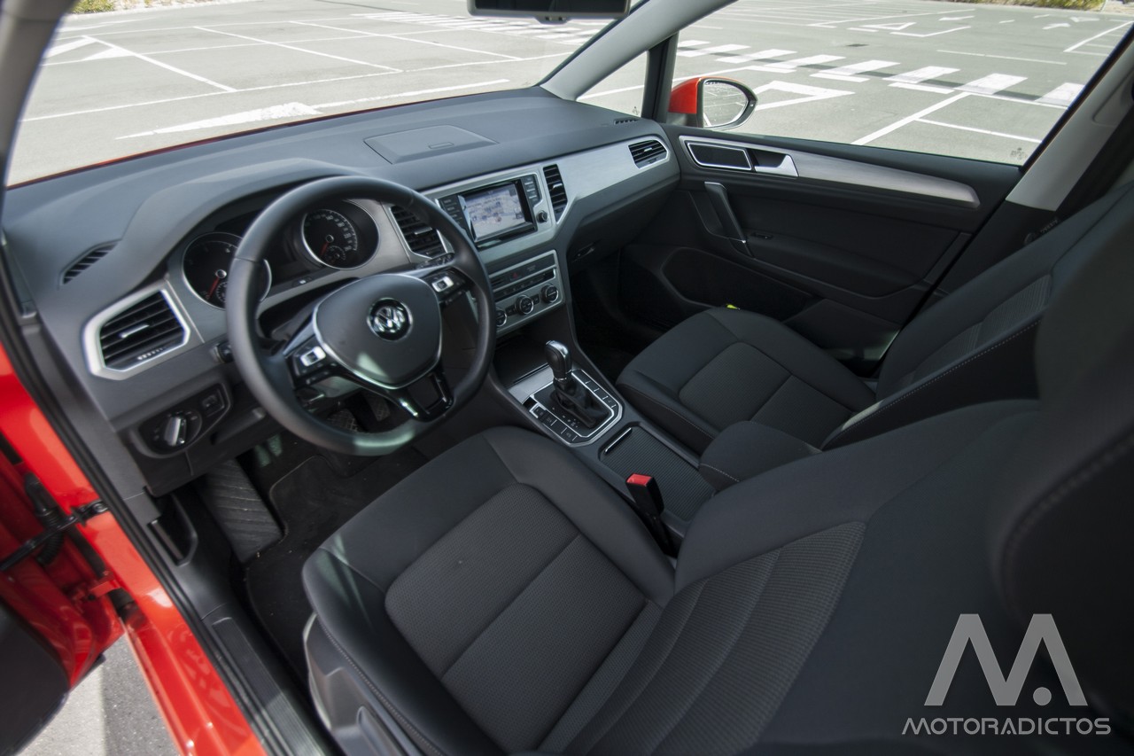 Prueba: Volkswagen Golf Sportsvan 1.6 TDI 110 CV DSG (diseño, habitáculo, mecánica) 7