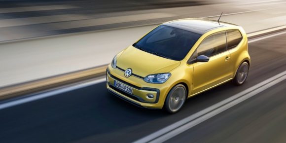 El Volkswagen Up! 2016, ahora con motor turbo de 90 CV y estética renovada