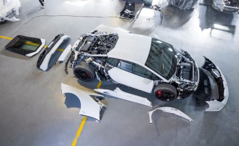 Así es el nuevo coche de Jon Olsson: Un Lamborghini Huracán en proceso