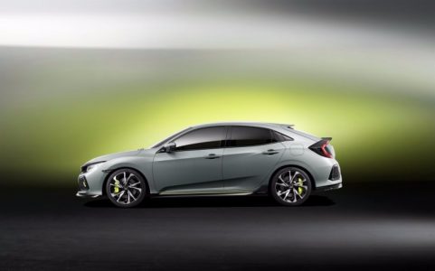 El prototipo de la nueva generación del Honda Civic cinco puertas hace aparición en Ginebra