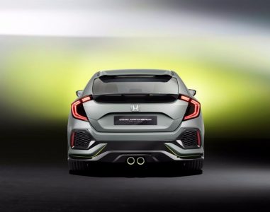 El prototipo de la nueva generación del Honda Civic cinco puertas hace aparición en Ginebra