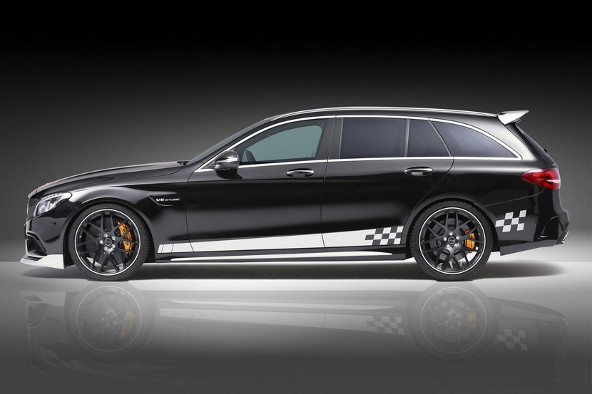 Mercedes-AMG C 63 Estate W205 por Piecha Design: Embadurnado en el aspecto macarra 3