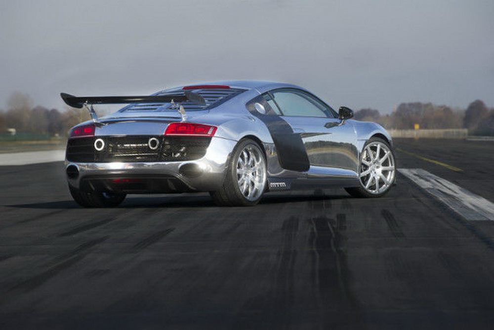 ¿Cuánto pagarías por este Audi R8 de MTM cromado con 802 CV? 1