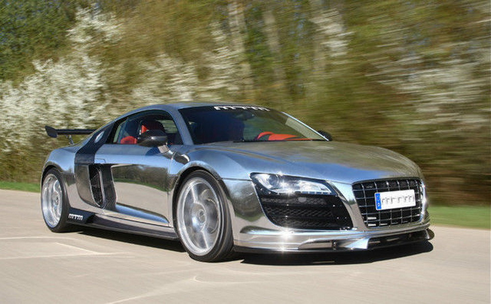 ¿Cuánto pagarías por este Audi R8 de MTM cromado con 802 CV? 1