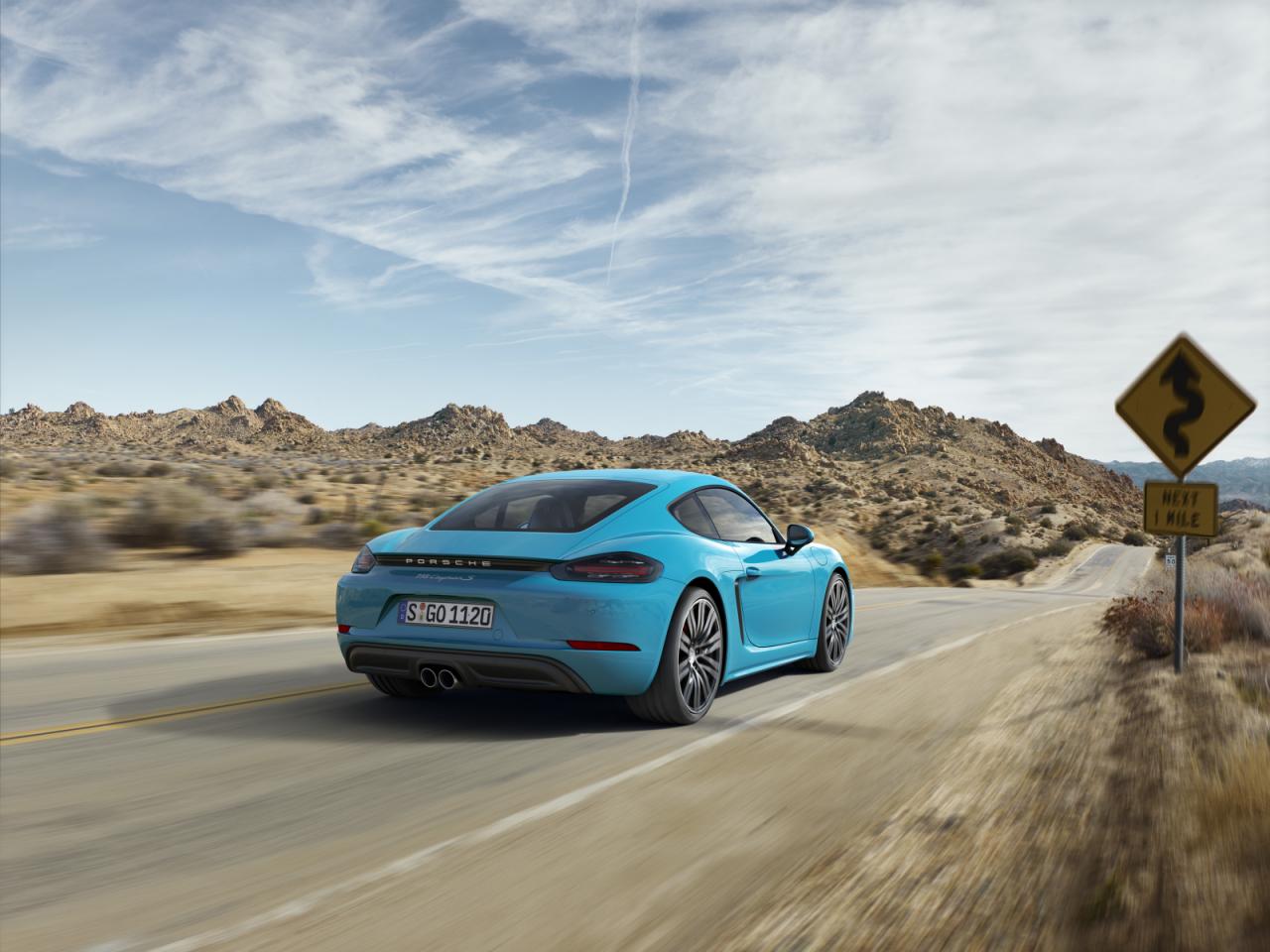 Oficial: Porsche 718 Cayman, con motores de cuatro cilindros