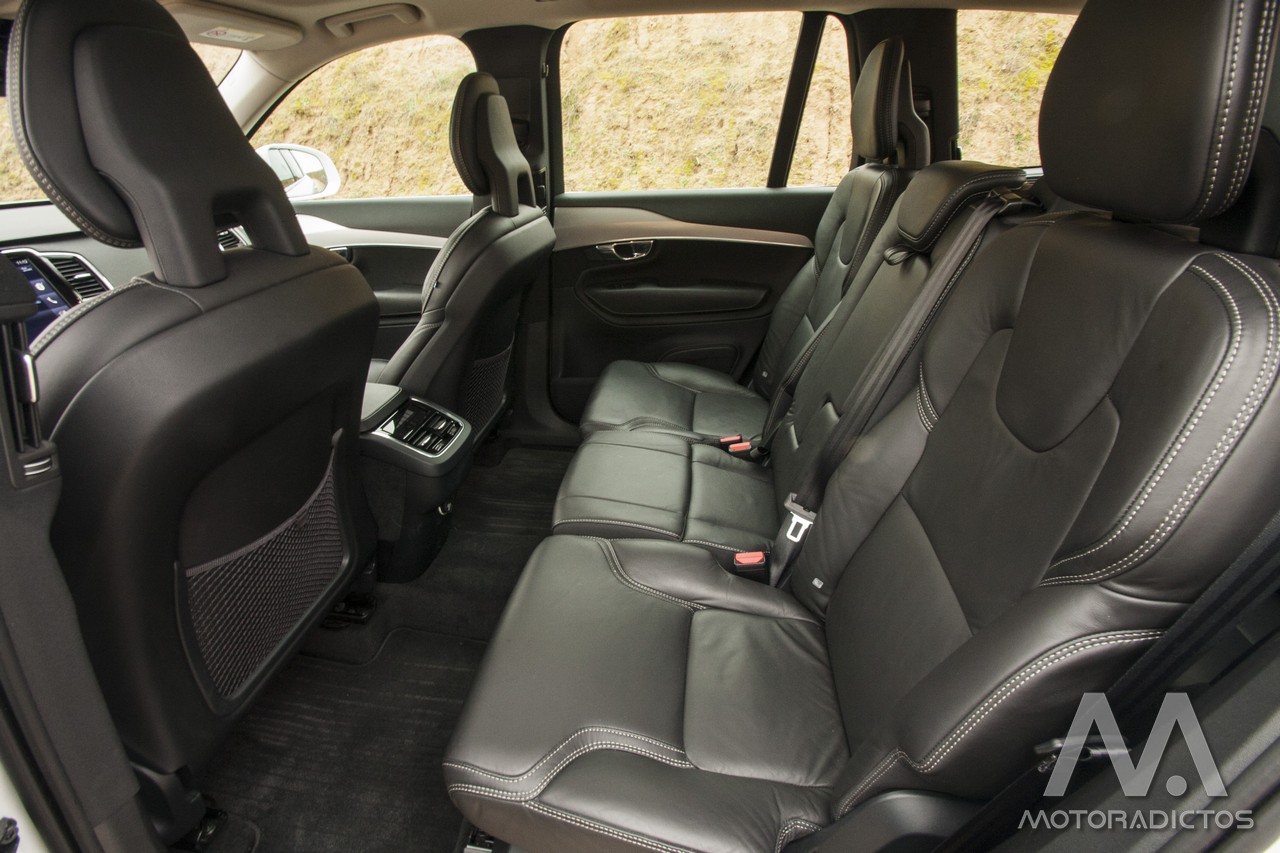 Prueba: Volvo XC90 D5 AWD (diseño, habitáculo, mecánica) 8