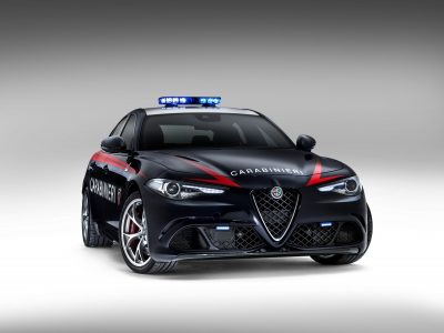 Los Carabinieri ya cuentan en su flota con el Alfa Romeo Giulia QV de 510 CV: ¡No podrás escapar de ellos!