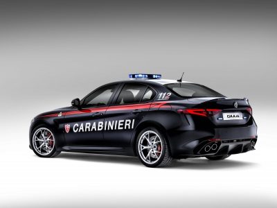 Los Carabinieri ya cuentan en su flota con el Alfa Romeo Giulia QV de 510 CV: ¡No podrás escapar de ellos!