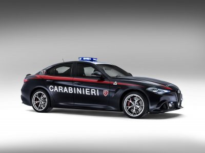 Los Carabinieri ya cuentan en su flota con el Alfa Romeo Giulia QV de 510 CV: ¡No podrás escapar de ellos!