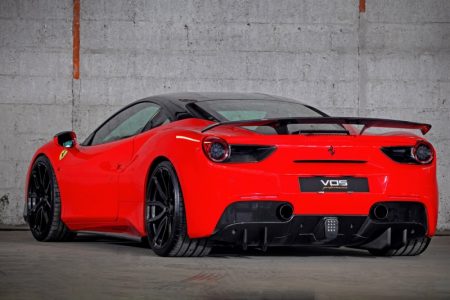 Ferrari 488 GTB by VOS: ¡Más aerodinámico y con 900 CV de potencia!