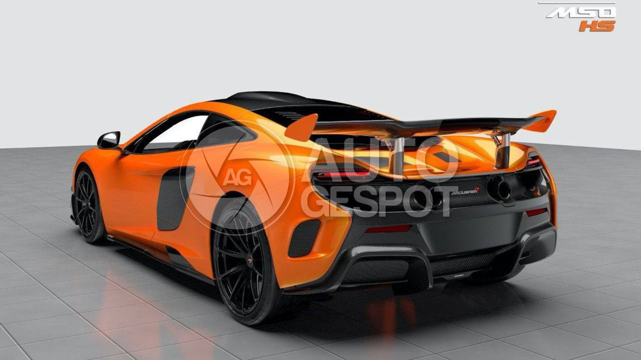 ¿Al descubierto? McLaren 688 HS, el Super Series más rápido 2