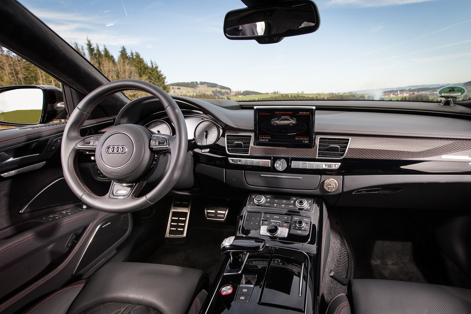 Audi S8 Plus por ABT: Un lujoso avión de 705 CV para largos viajes en la Autobahn 4