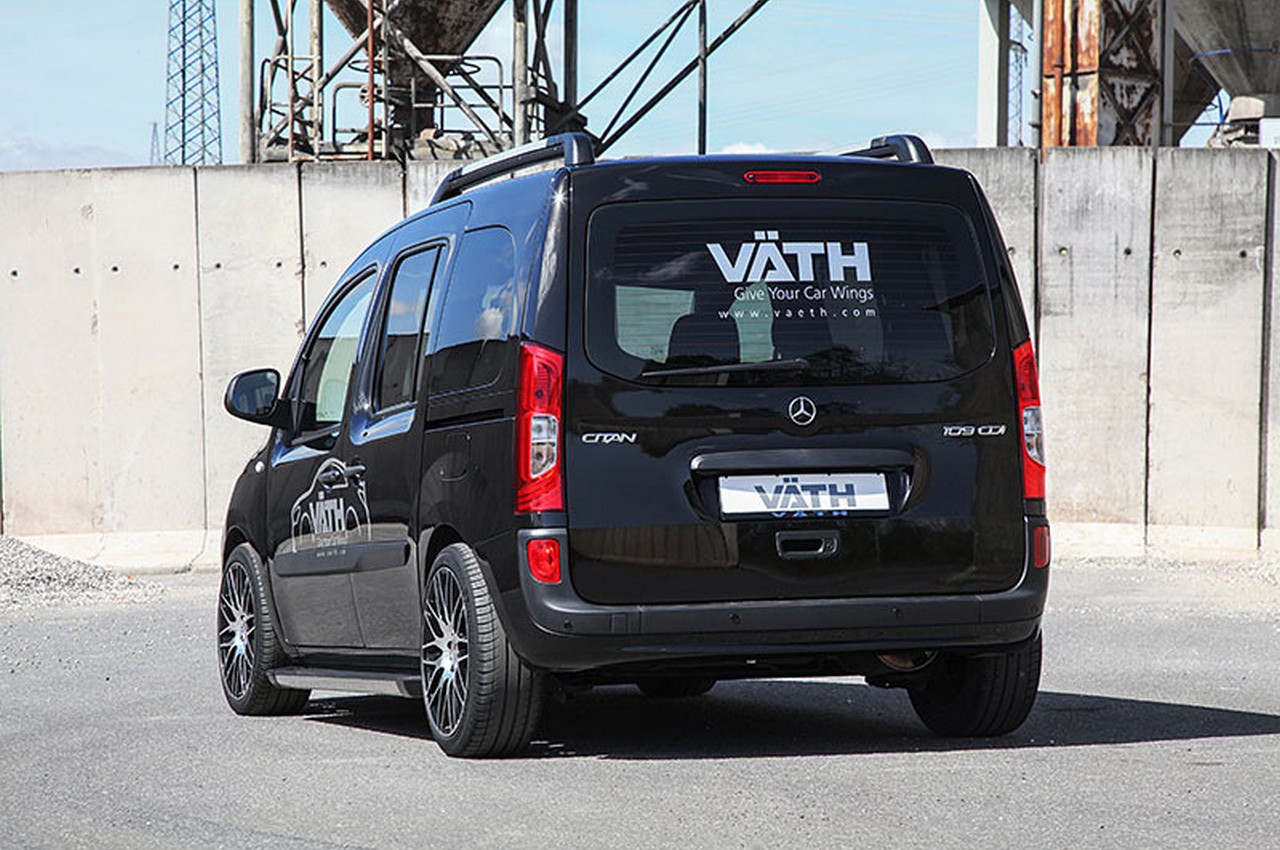 Väth refuerza la deportividad de la Mercedes-Benz Citan CDI: ¡Ahora con 135 CV!