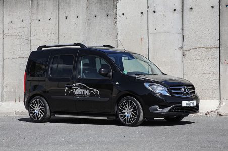 Väth refuerza la deportividad de la Mercedes-Benz Citan CDI: ¡Ahora con 135 CV!