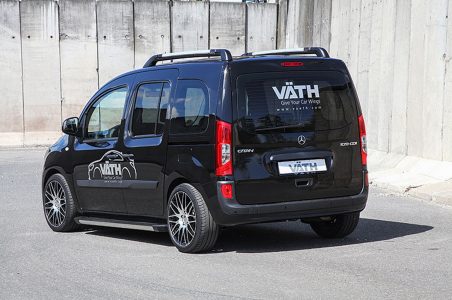 Väth refuerza la deportividad de la Mercedes-Benz Citan CDI: ¡Ahora con 135 CV!