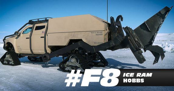 Así son los 'coches de hielo' de la nueva Fast & Furious 8