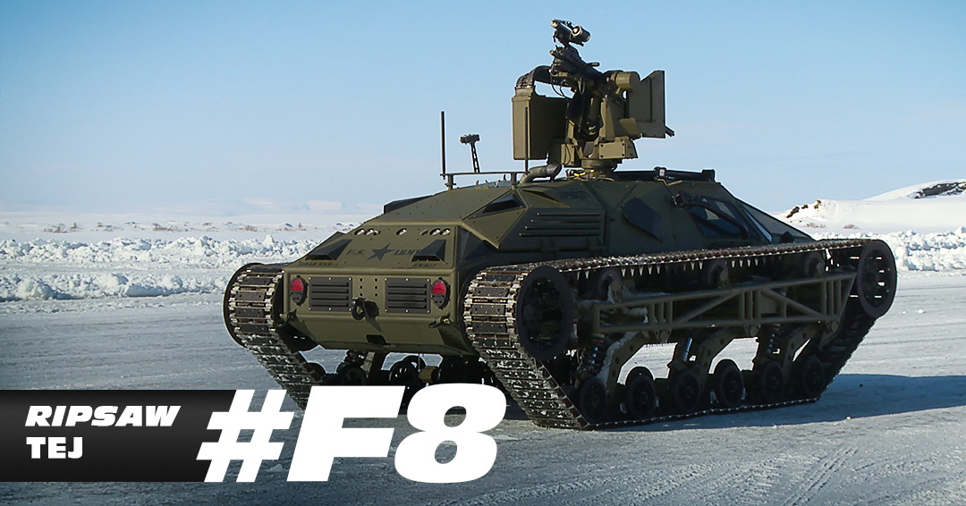 Así son los 'coches de hielo' de la nueva Fast & Furious 8 5