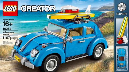 El Volkswagen Beetle clásico vuelve con LEGO: ¡Y está formado por 1.167 piezas!