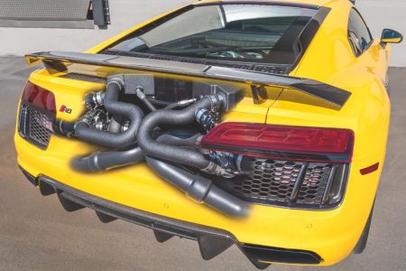 El Audi R8 Plus Underground Racing recibe un kit Twin-Turbo y entrega... ¡2.200 CV de potencia!