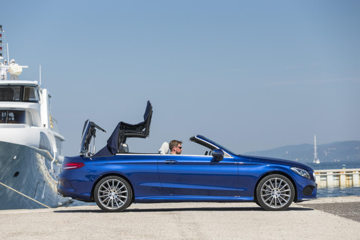 Llega el verano y con él, el Mercedes Clase C Cabrio: Desde 47.900 euros