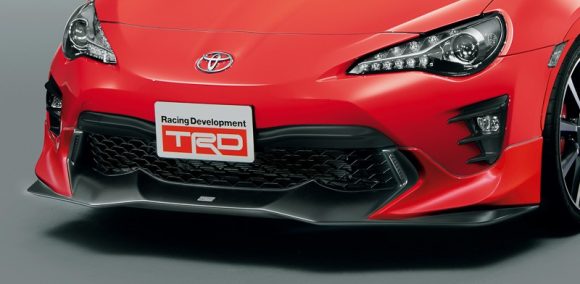 TRD Toyota GT86: El kit aerodinámico se actualiza con el lavado de cara