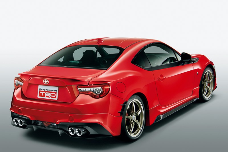 TRD Toyota GT86: El kit aerodinámico se actualiza con el lavado de cara 16