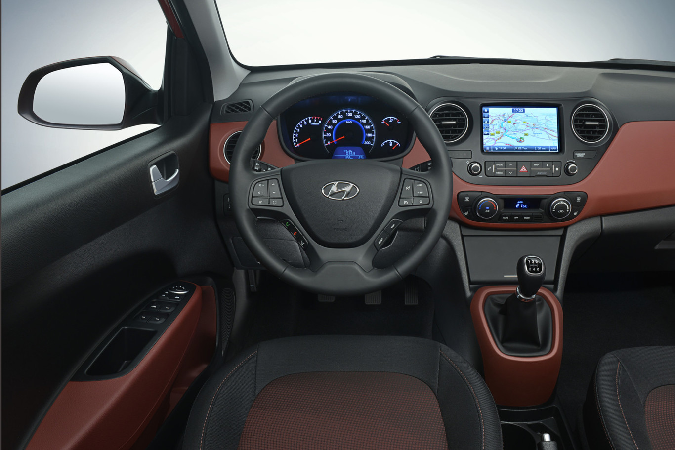 Hyundai i10 2017: Más multimedia que nunca, con Apple CarPlay y Android Auto
