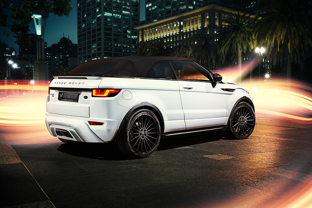 Range Rover Evoque Convertible by Hamann: ¡Turno del SUV descapotable!